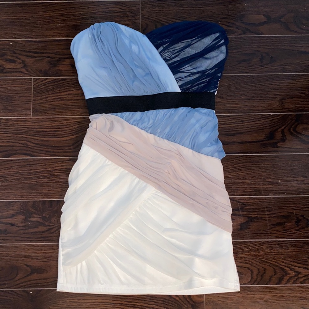 Ark & co Strapless Formal Dress